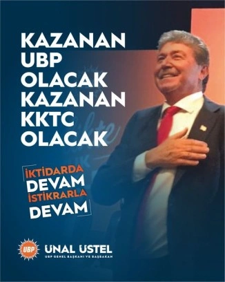 Üstel yarın yapılacak UBP ilçe örgütleri seçiminde mücadele edecek tüm adaylara başarılar diledi