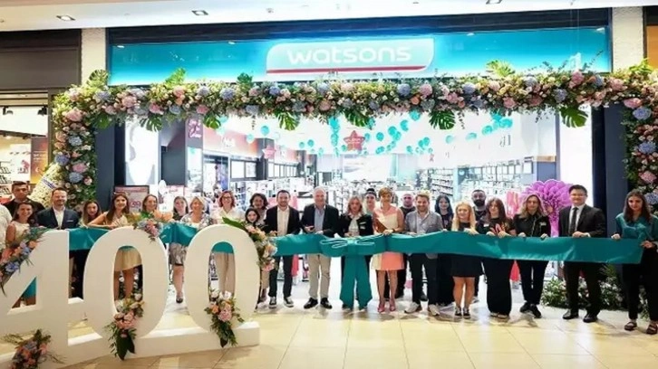 Watsons Türkiye'nin 400'üncü mağazası açıldı