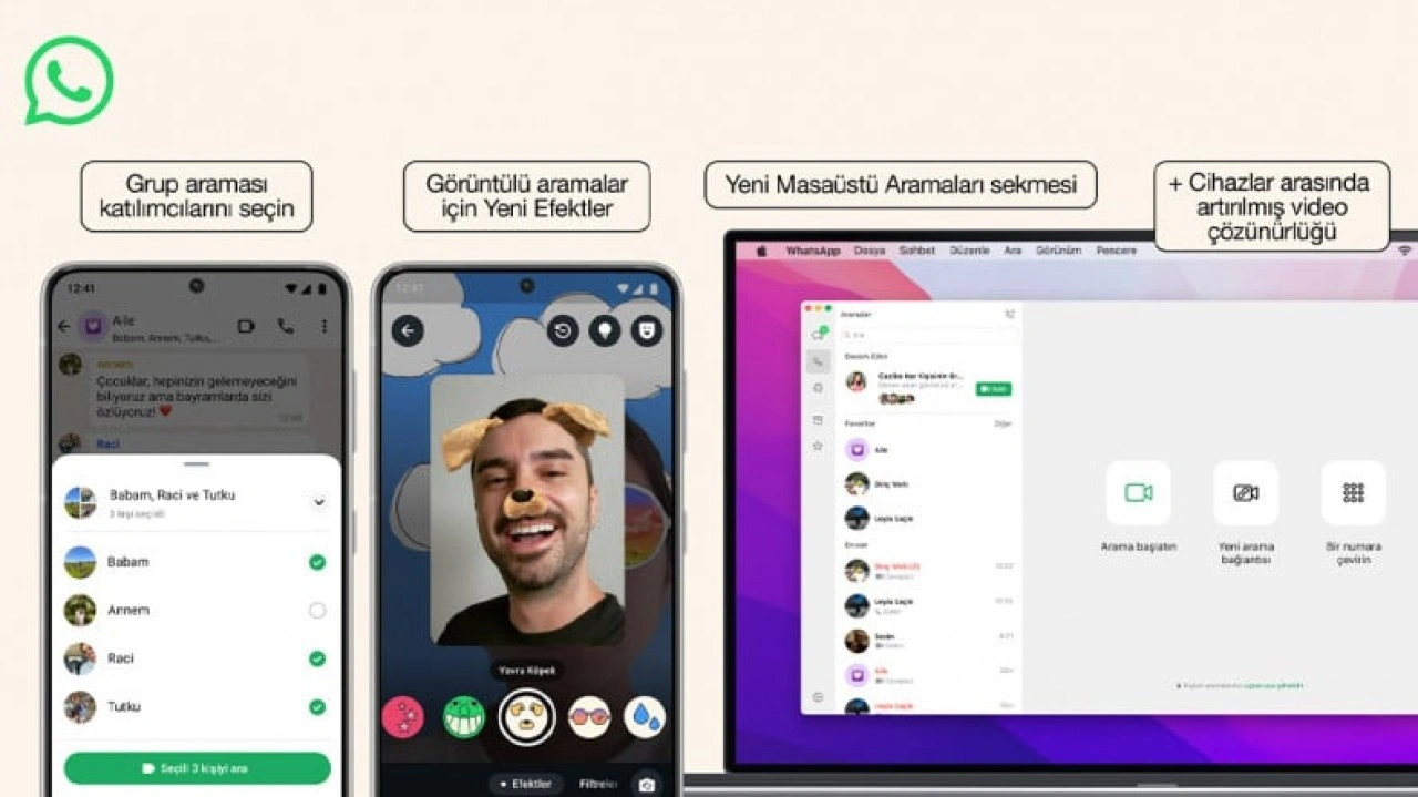 WhatsApp Aramaları İçin Yeni Özellikler Duyuruldu