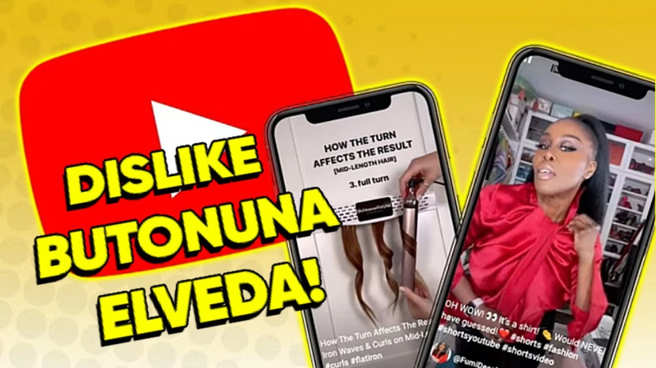 YouTube, Shorts Videolarından Dislike Butonunu Gizliyor