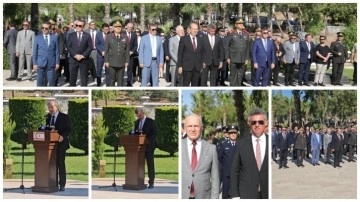 “15 Temmuz Demokrasi ve Milli Birlik Günü” nedeniyle Boğaz Şehitliği’nde tören düzenlendi