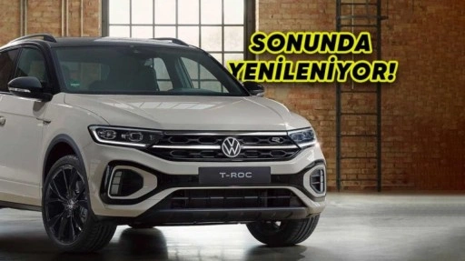 2026 Model Volkswagen T-Roc'un Tasarımı Netleşti