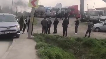 Akaryakıt tankerinde yangın! 2'si ağır 4 kişi yaralandı