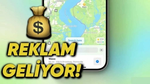 Apple'ın Yeni Hamlesi: Haritalar Uygulamasına Arama Reklamları mı Geliyor?