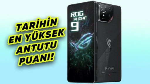 ASUS ROG Phone 9, AnTuTu Testinde Rekor Kırdı