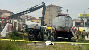 Ataşehir'de yakıt tankerinde patlama : 1 ölü