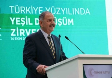 Bakan Özhaseki: "Yeşil dönüşüm tercih değil zorunluluktur"