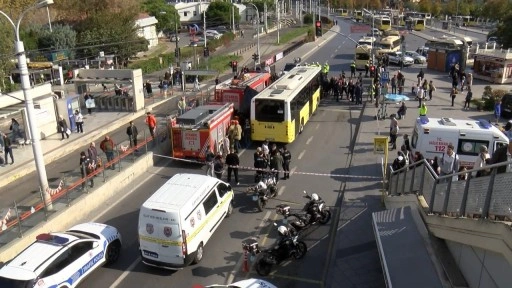 Bakırköy'de İETT otobüsünün çarptığı yaşlı kadın hayatını kaybetti