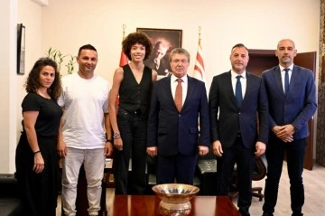 Başbakan Üstel, Balkan Şampiyonu Buse Savaşkan’ı kutladı