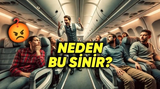 Bazı Yolcular Uçakta Neden Sinir Krizi Geçiriyor?