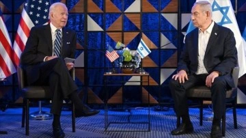 Biden, Netanyahu'ya, &#8220;bölgede tansiyonun düşürülmesinin&#8221; önemini vurguladı