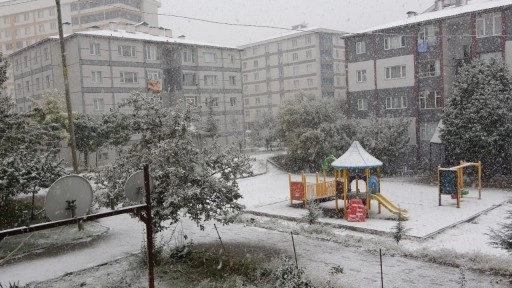 Bitlis’e mevsimin ilk karı yağdı