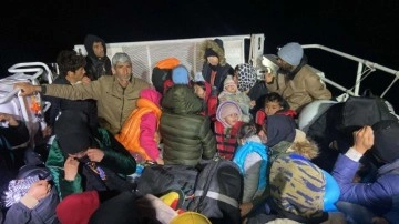 Bodrum açıklarında 68 kaçak göçmen yakalandı