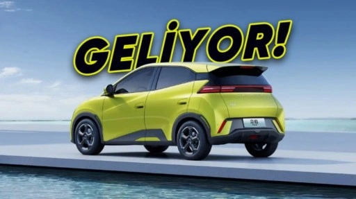 BYD'nin En Ucuz Elektrikli Otomobili Avrupa'ya Geliyor