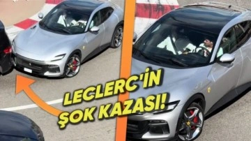 Charles Leclerc, Monaco'da Kaza Yaptı