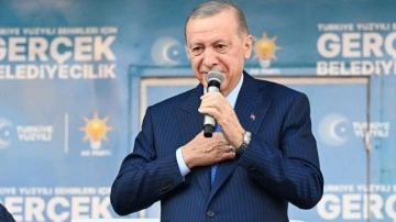 Cumhurbaşkanı Erdoğan, Türkiye destan yazıyor dedi. Yine CHP'yi hedef aldı