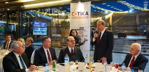 Cumhurbaşkanı Tatar, Ankara’da TİKA tarafından verilen iftar yemeğine katıldı