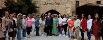 Cumhurbaşkanı Tatar, Lefkoşa Arasta bölgesini ziyaret etti