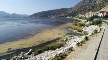 Eğirdir Gölü'nün derinliği, 74 yılda 12,8 metre geriledi