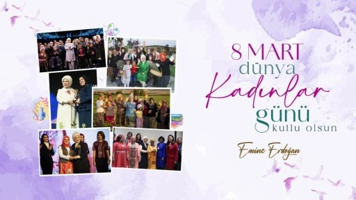 Emine Erdoğan'dan 'Dünya Kadınlar Günü' paylaşımı