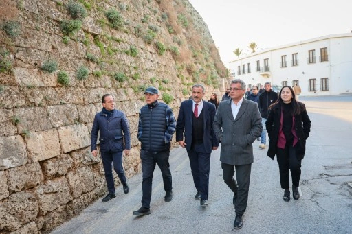 Erhürman, Gazimağusa Belediyesi’nin projelerini yerinde inceledi