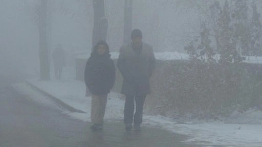 Erzurum'da göz gözü görmedi