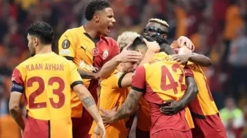 Galatasaray, Avrupa Ligi'ne galibiyetle başladı!