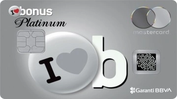 Garanti BBVA: "Bonus Platinum Biyometrik Kart ile ödemeler parmak iziyle yapılabilecek"