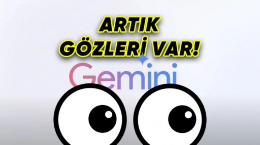 Gemini, Kamera ve Ekranı Canlı Olarak İzleyebilecek