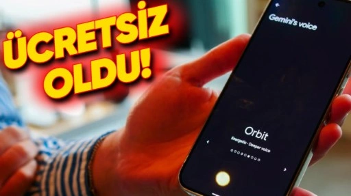 Gemini Live Herkese Ücretsiz Oldu!