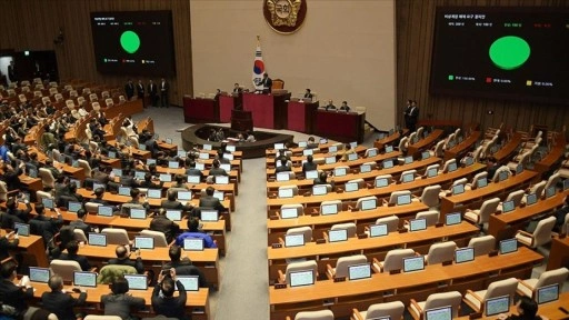 Güney Kore Ulusal Meclisinde, Devlet Başkanı Yoon'un azline ilişkin önerge kabul edilmedi