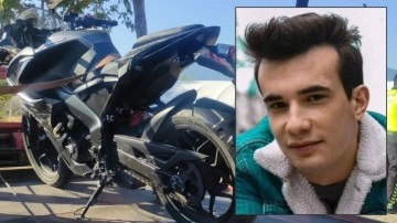 Hafif ticari araca çarpan motosikletin genç sürücüsü hayatını kaybetti