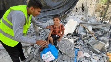 İHH’nın Gazze’ye yardım çalışmaları sürüyor