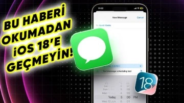 iOS 18'in Mesajlar Uygulamasında Kritik Bug