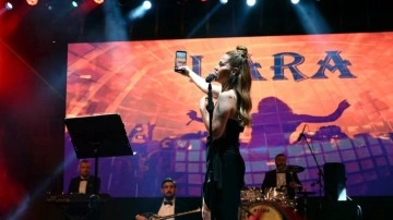 Kırıkkale'de düzenlenen KALEFEST'te Lara konseri