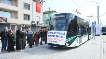 Kocaeli Şehir Hastanesi Tramvay Hattı açıldı