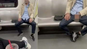 Metroda tacize uğradı! Metro sapığını böyle ifşa etti: Bana bakıp cinsel organına dokundu