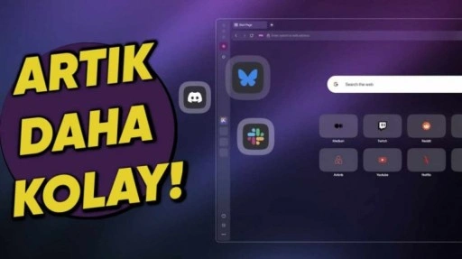 Opera One Tarayıcısının Kenar Çubuğuna Discord, Slack ve Bluesky Eklendi