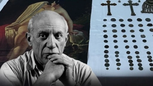 Picasso'nun tablosu Bayburt'tan çıktı