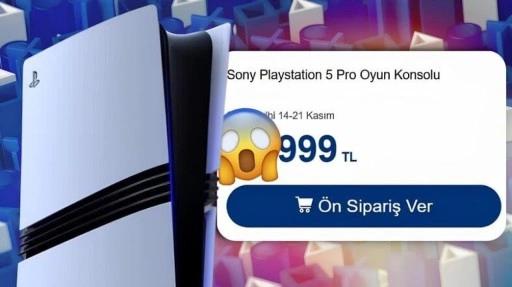 PlayStation 5 Pro Türkiye'de Ön Siparişe Açıldı: İşte Fiyatı