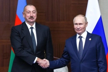 Putin ve Aliyev, Moskova'daki terör saldırısını görüştü