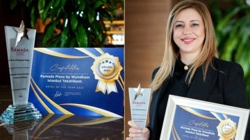 Ramada Plaza By Wyndham İstanbul Tekstilkent’e ‘Hotel Of The Year 2023’ ödülü