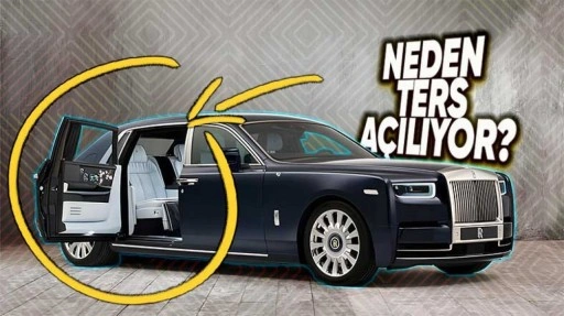 Rolls-Royce Kapıları Neden Ters Şekilde Açılıyor?