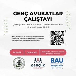 &#8220;Genç Avukatlar Çalıştayı” düzenleniyor