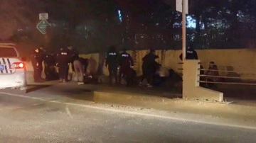 Şişli'de polis kavgayı havaya ateş açarak durdurdu; 1 polis yaralandı, 3 gözaltı