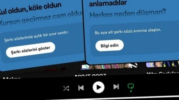 Spotify, Şarkı Sözlerini de Premium’a Özel Yaptı