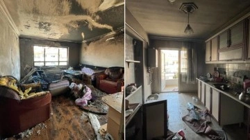 Tahliye davasını kaybeden kiracı, evi ateşe verdi