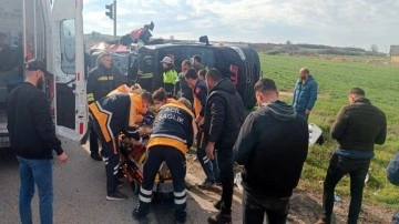 Tekirdağ'da katliam gibi kaza: TIR, yolcu minibüsüne çarptı: 5 ölü!