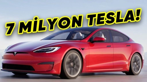 Tesla 7 Milyonuncu Otomobilini Banttan İndirdi