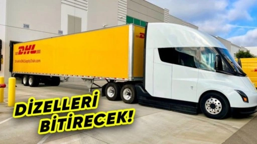 Tesla'nın Elektrikli Çekicisi Semi Uzun Mesafede Test Edildi